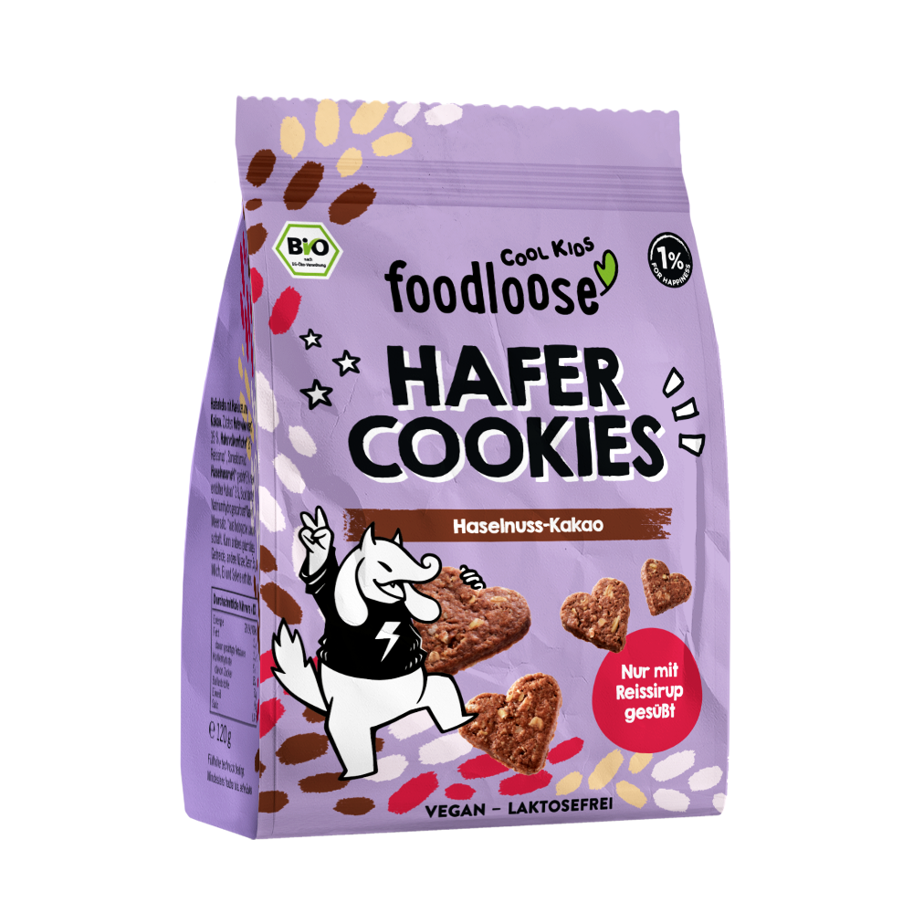 Hafer-Cookies Mandel-Vanille von Footloose.