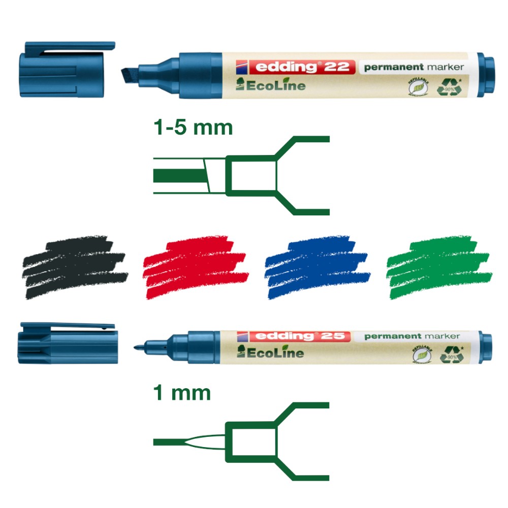 Edding EcoLine Permanentmarker