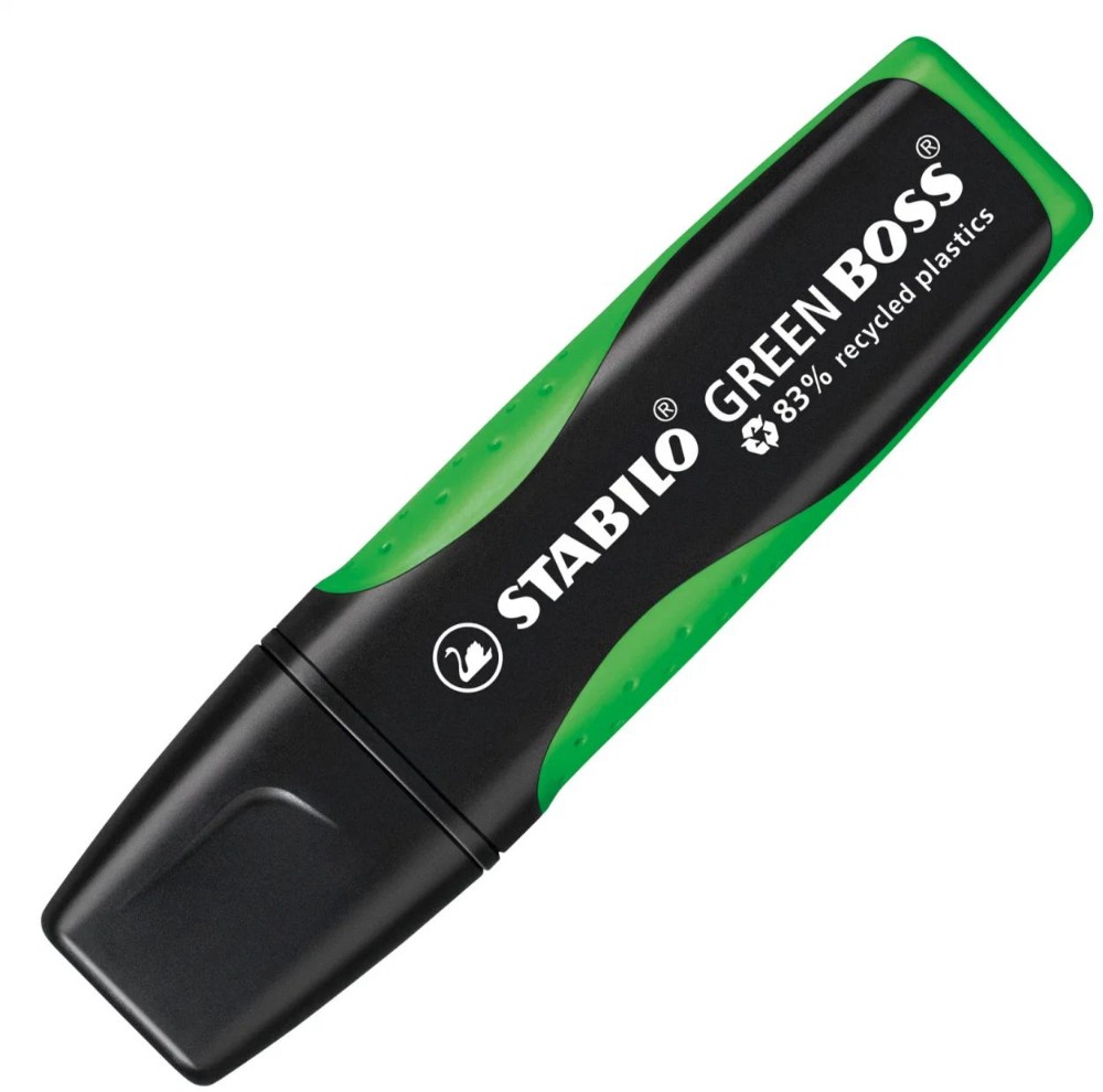 Textmarker Green Boss 4er Tischset von Stabilo