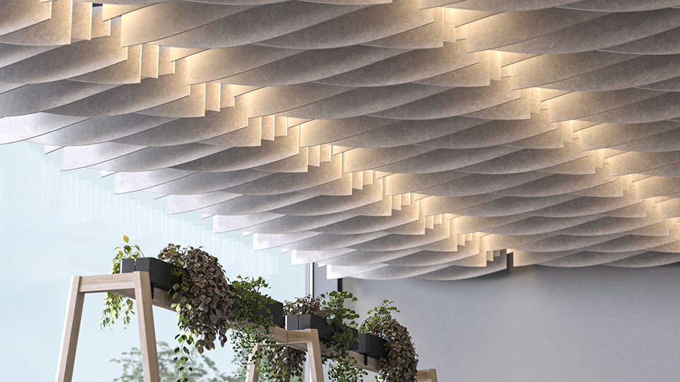 Acoustic Artwork Ceiling von Narbutas 1
