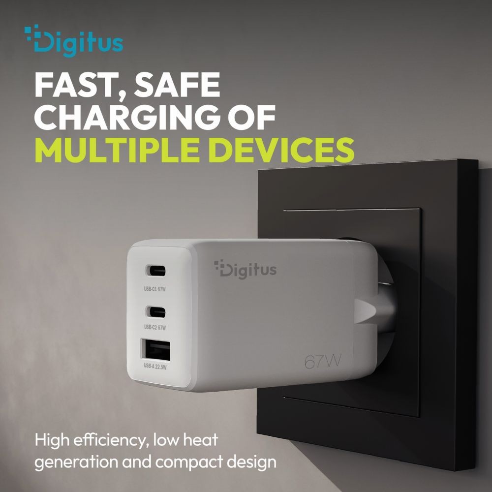 USB GaN Charger von Digitus. Abbildung: Assmann Group